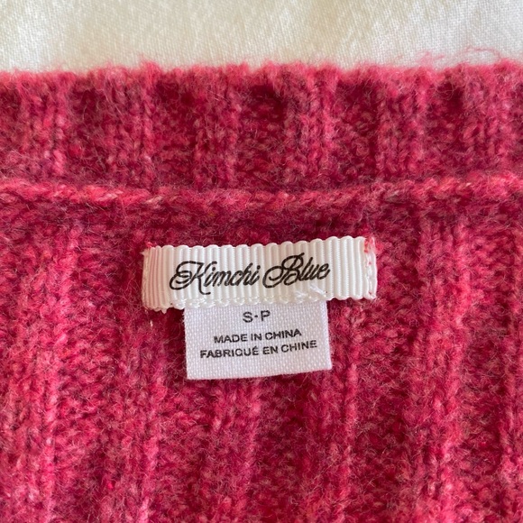 Kimchi Berry Hannah Lace Trim Babydoll Sweater - Picture 8 of 11